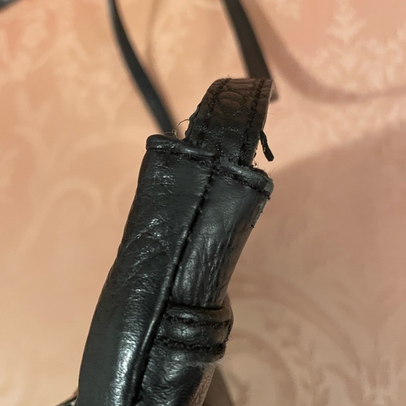 Etienne Aigner Leather Crossbody purse, black - Picture 10 of 12